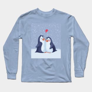 Penguins Love Long Sleeve T-Shirt